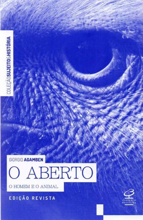 Livro O aberto: O homem e o animal
