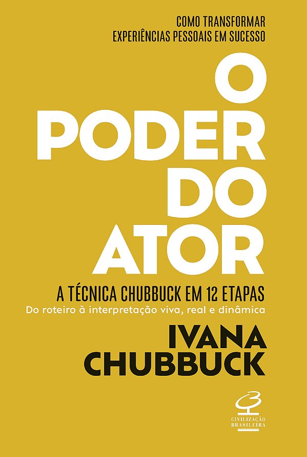 Livro O poder do ator: A Técnica Chubbuck em 12 etapas