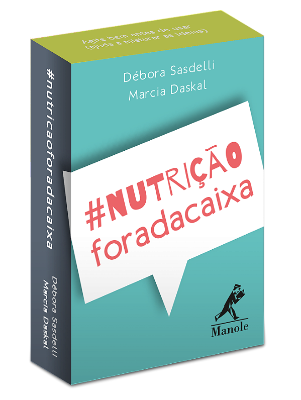 Livro Nutrição fora da caixa: baralho