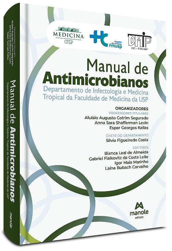 Livro Manual de antimicrobianos: Departamento de Infectol...