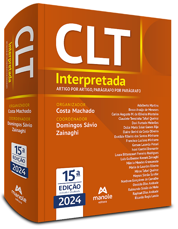 Livro CLT interpretada: Artigo por artigo, parágrafo por ...