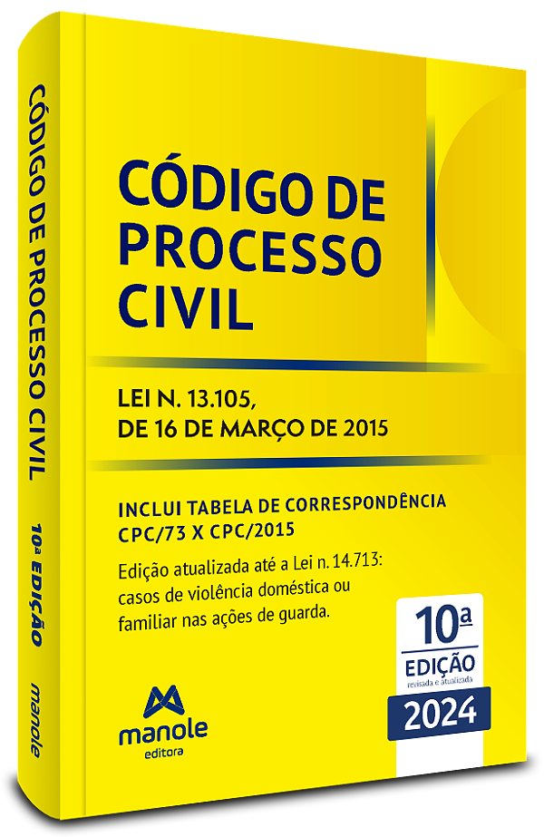 Livro Código de Processo Civil: Lei n. 13.105, de 16 de m...