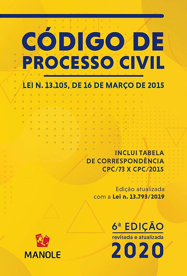 Livro Novo código de processo civil: lei n. 13.105, de 16...
