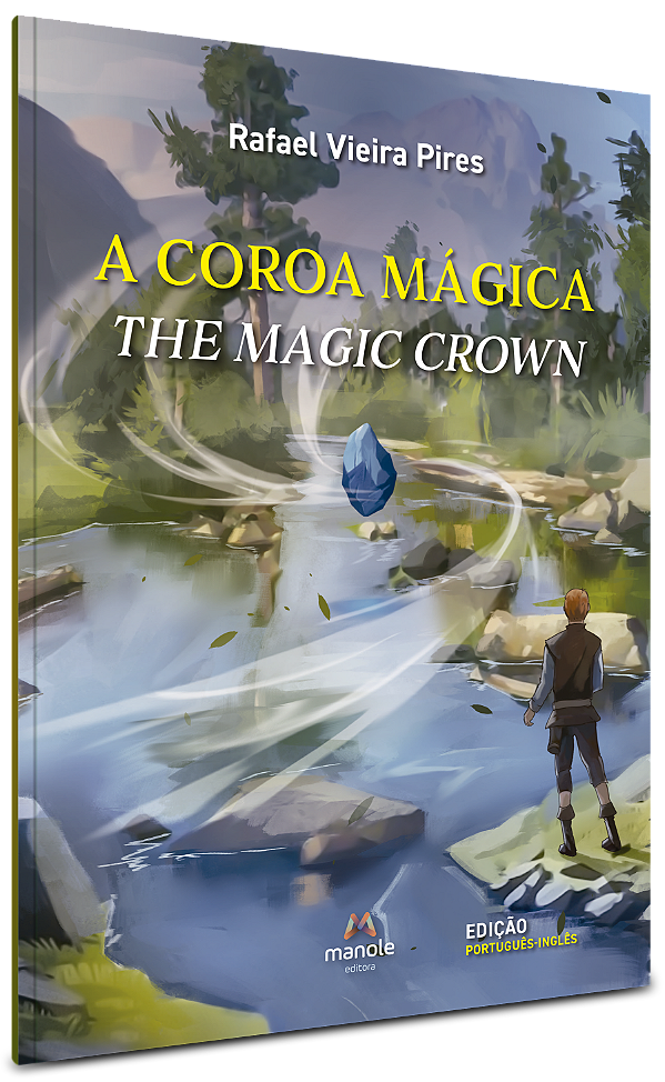 Livro A coroa mágica / The magic crown