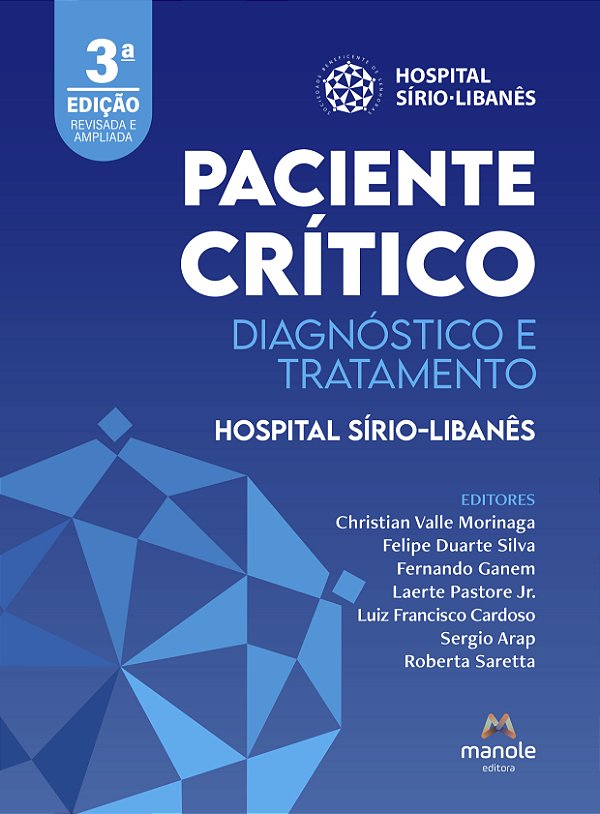 Livro Paciente crítico: diagnóstico e tratamento