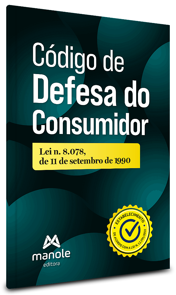 Livro Código de defesa do consumidor: Lei n. 8.078, de 11 de se...