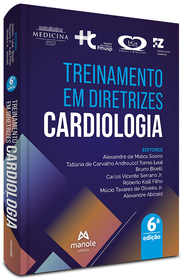 Livro Treinamento em diretrizes: cardiologia