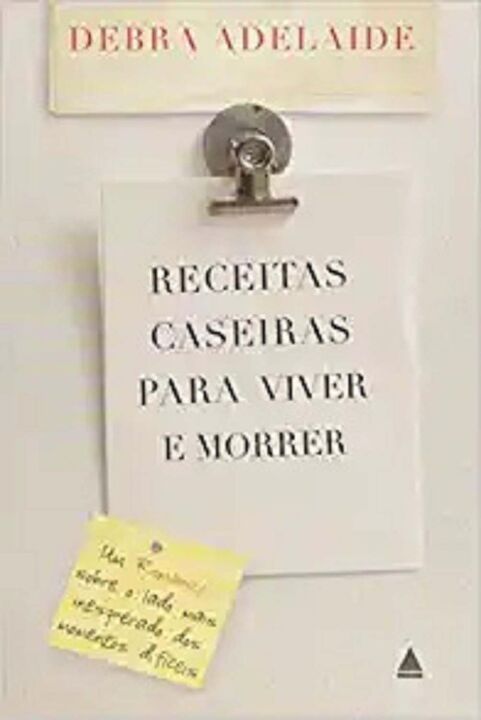 Livro Receitas Caseiras Para Viver E Morrer