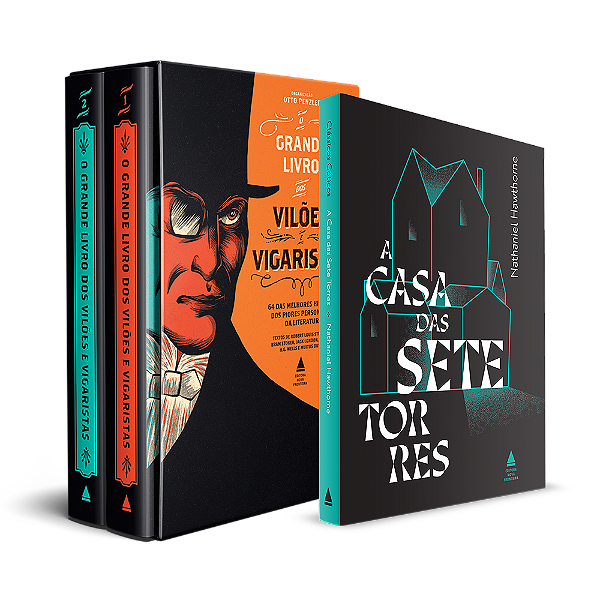 Livro Kit Box Vilões + A Casa Das Sete Torres