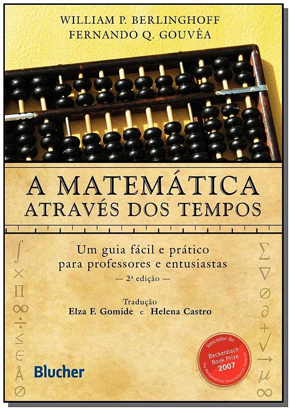 Livro A matemática através dos tempos: um guia fácil e pr...