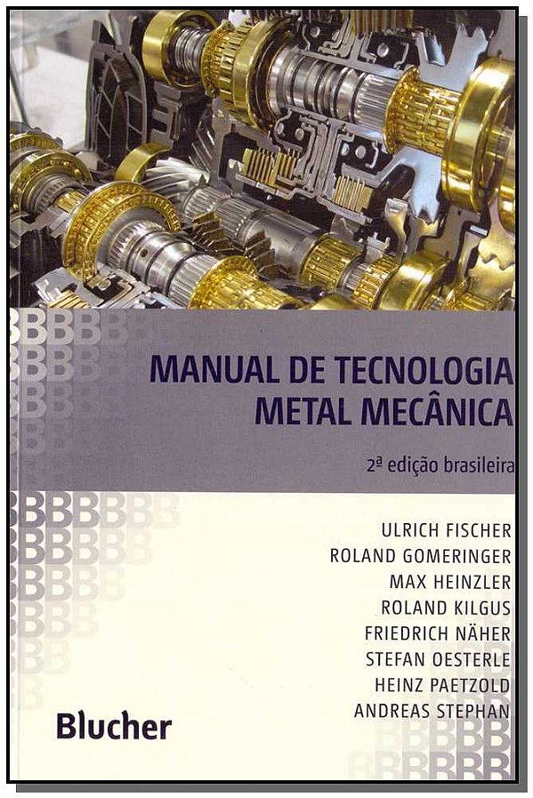 Livro Manual de tecnologia metal mecânica