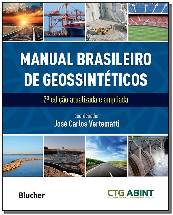 Livro Manual brasileiro de geossintéticos