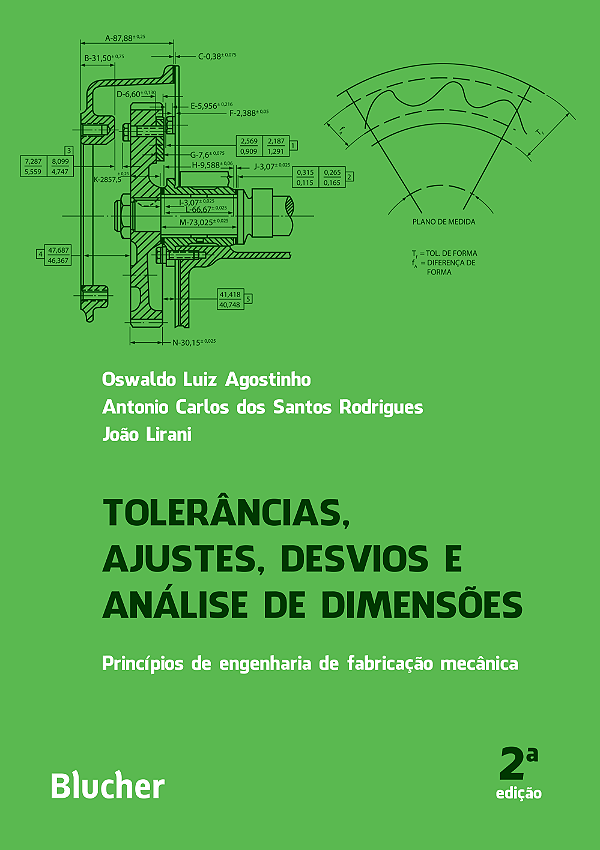 Livro Tolerâncias, ajustes, desvios e análise de dimensõe...