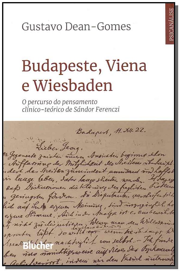 Livro Budapeste, Viena e Wiesbaden: o percurso do pensame...