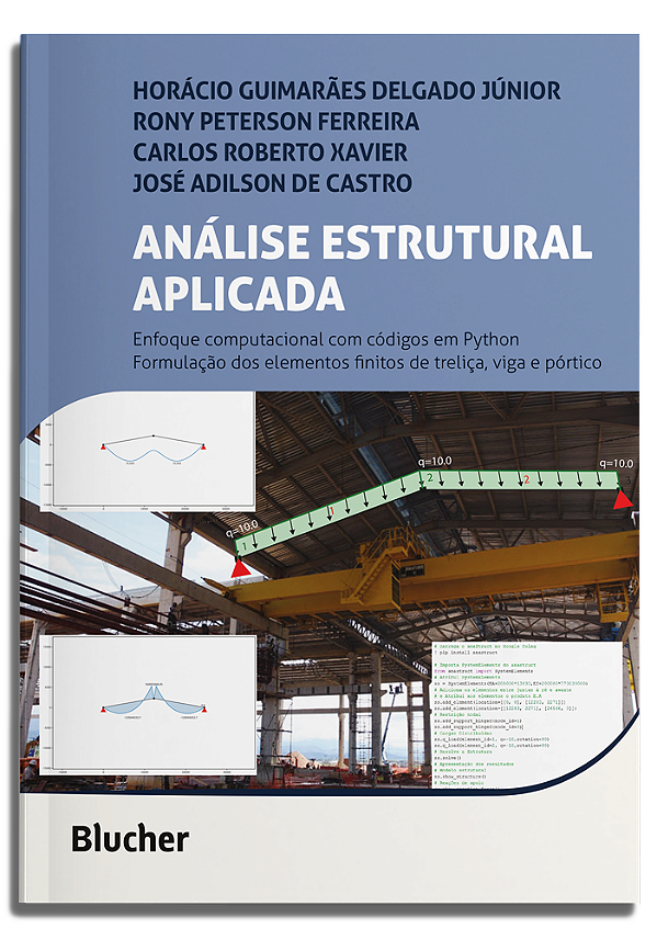 Livro Análise estrutural aplicada: enfoque computacional ...