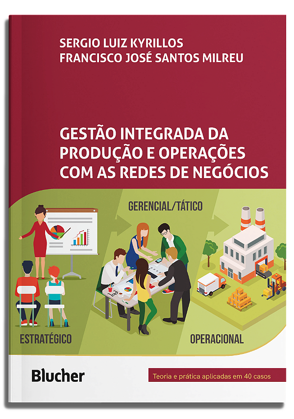 Livro Gestão integrada da produção e operações com as red...
