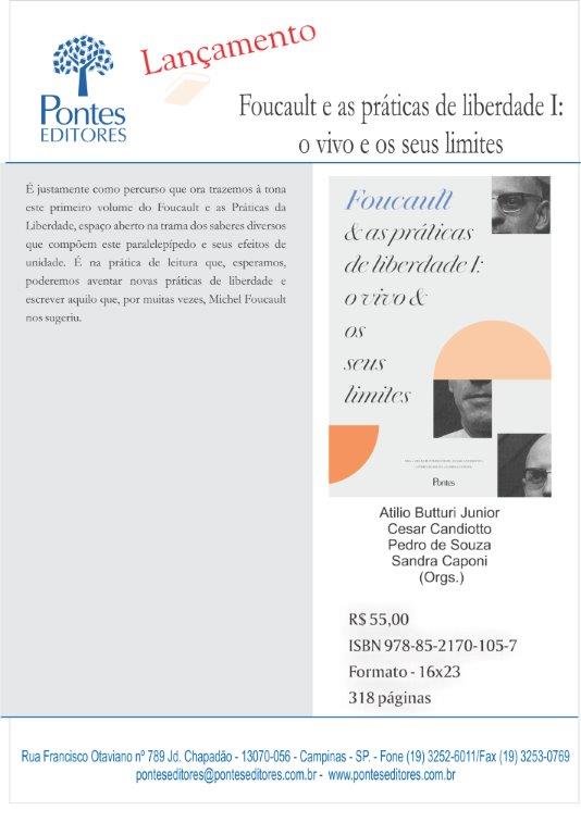 Livro Foucaul E As Práticas De Liberdade Ii - Topologias ...