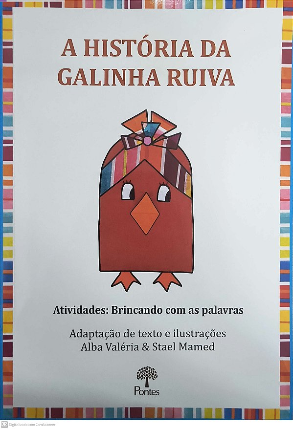 Livro A História Da Galinha Ruiva