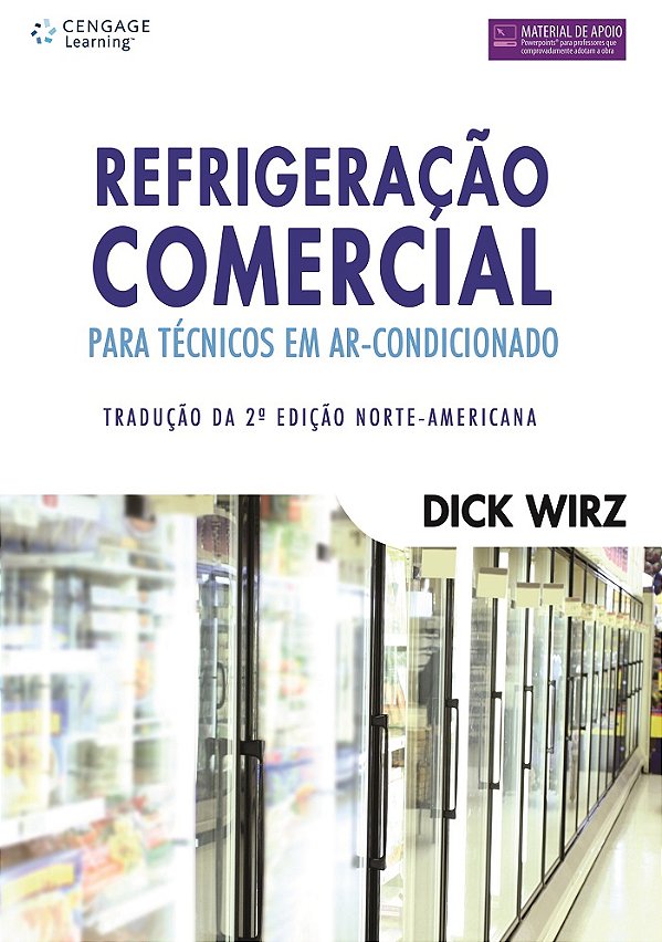 Livro Refrigeração comercial para técnicos em ar-condicio...