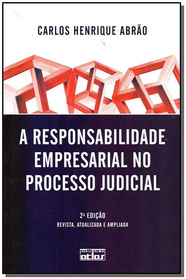 Livro A Responsabilidade Empresarial No Processo Judicial