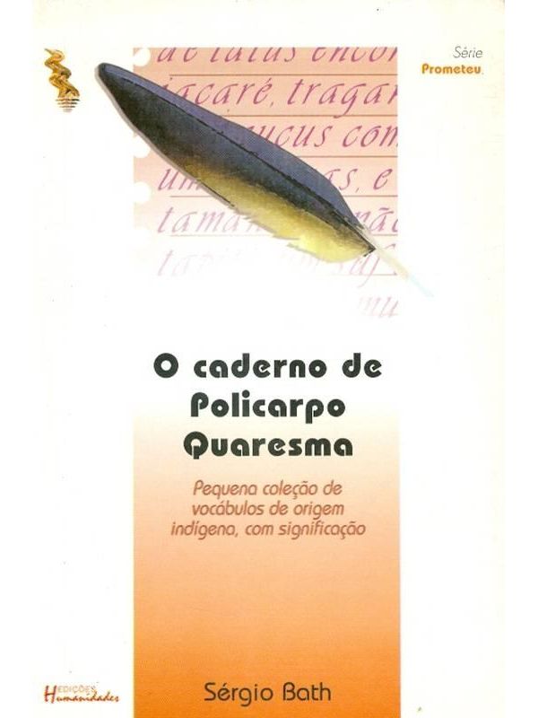 Livro O Caderno De Policarpo Quaresma