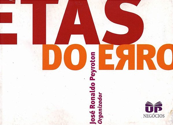 Livro Profetas Do Erro