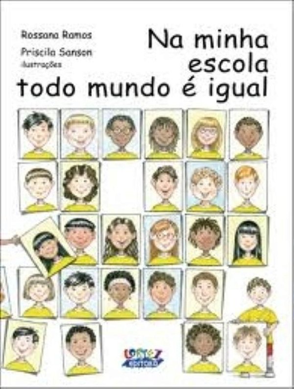 Livro Na minha escola todo mundo é igual