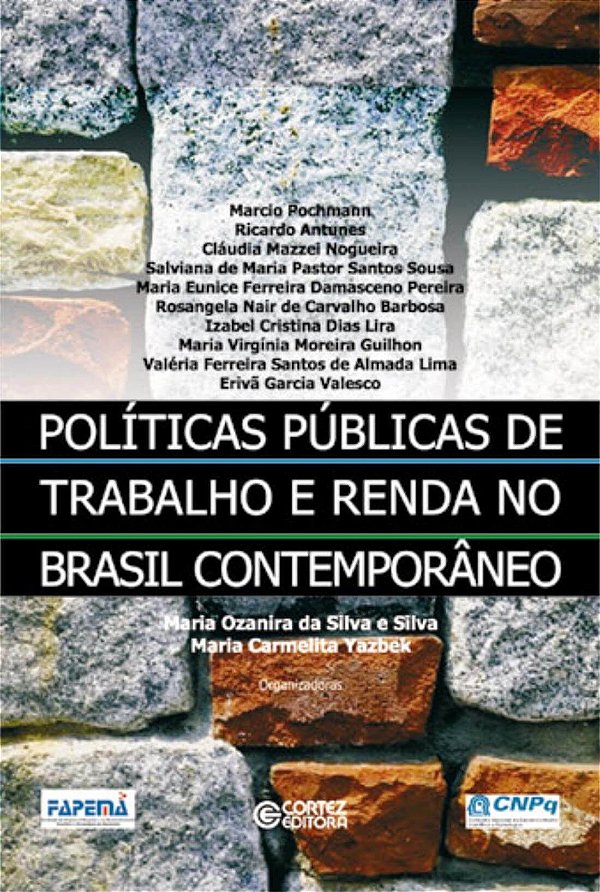 Livro Políticas públicas de trabalho e renda no Brasil co...