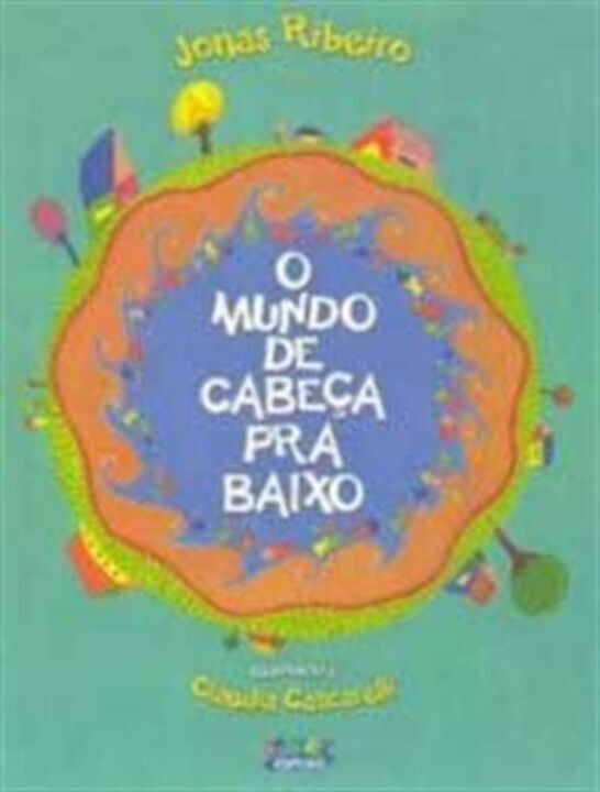 Livro O mundo de cabeça pra baixo