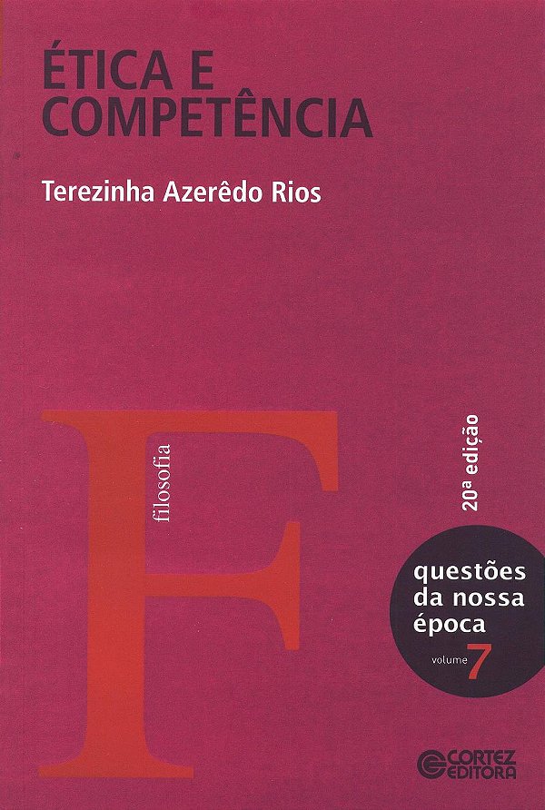 Livro ética e competência