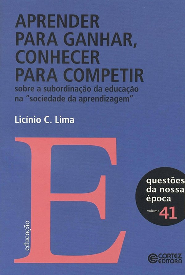 Livro Aprender para ganhar, conhecer para competir