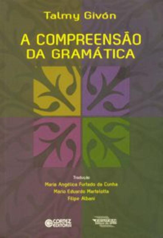 Livro A compreensão da gramática