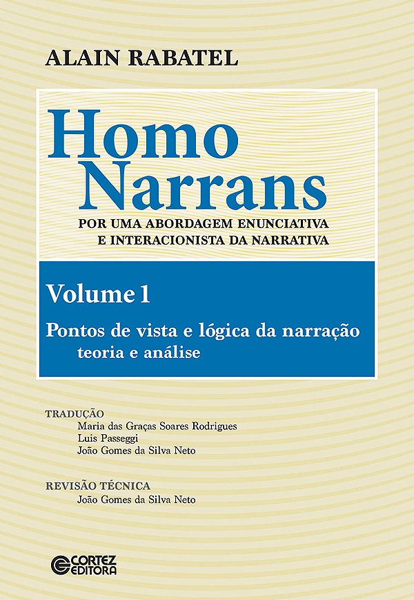 Livro Homo narrans - volume 1: por uma abordagem enunciat...