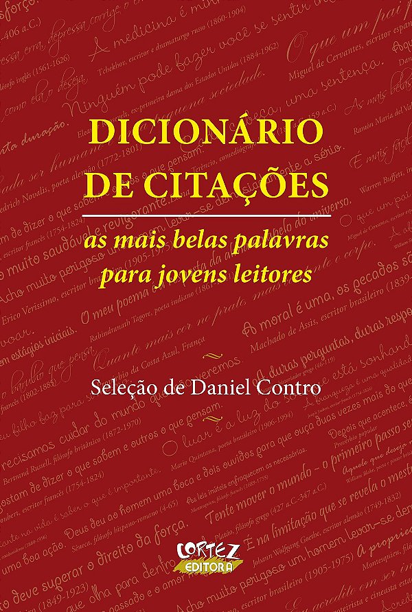 Livro Dicionário de citações: as mais belas palavras para...