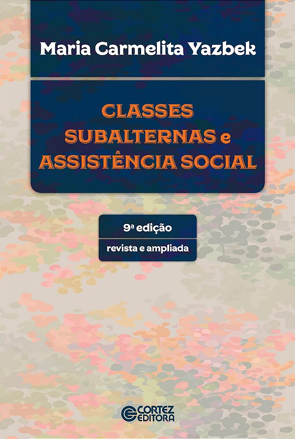 Livro Classes subalternas e assistência social
