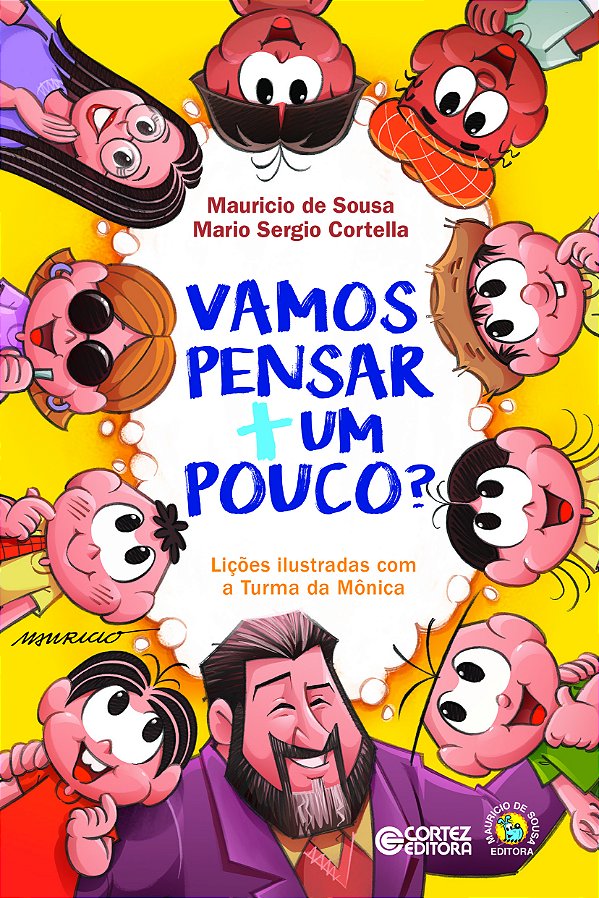 Livro Vamos pensar + um pouco?: lições ilustradas com a T...