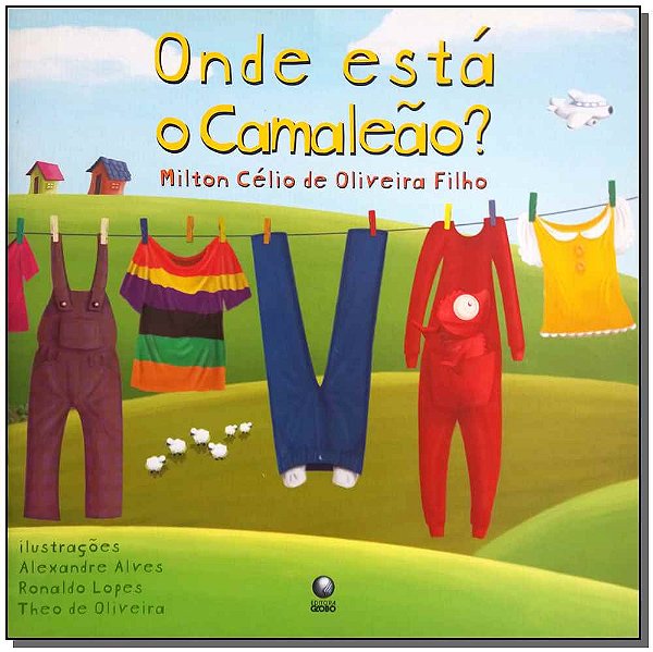 Livro Onde está o camaleão?