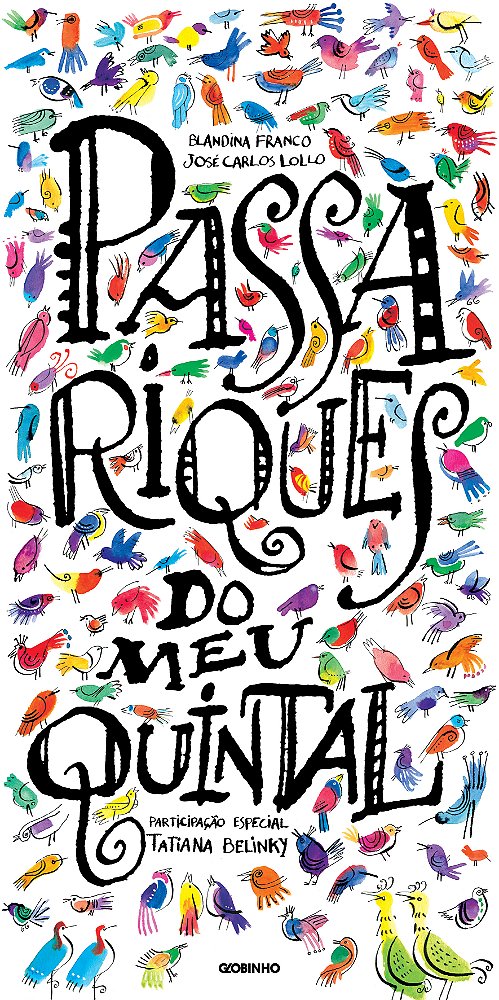 Livro Passariques no meu quintal