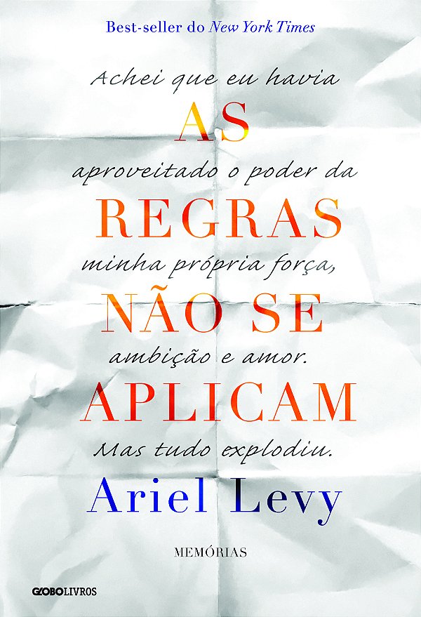 Livro As regras não se aplicam