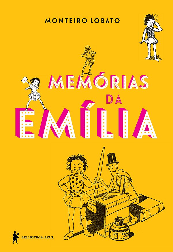 Livro Memórias da Emília: Edição de luxo