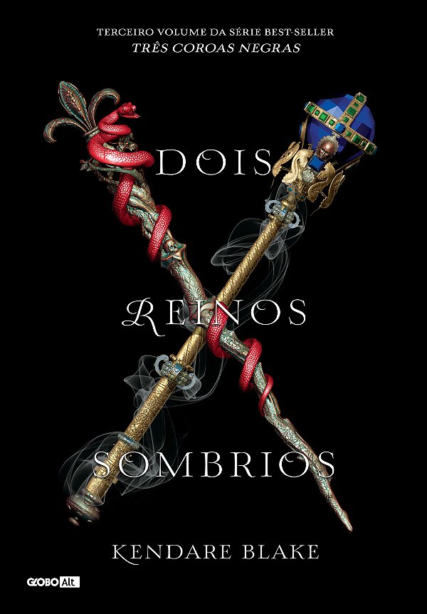 Livro Dois reinos sombrios (Três coroas negras - Livro 3)
