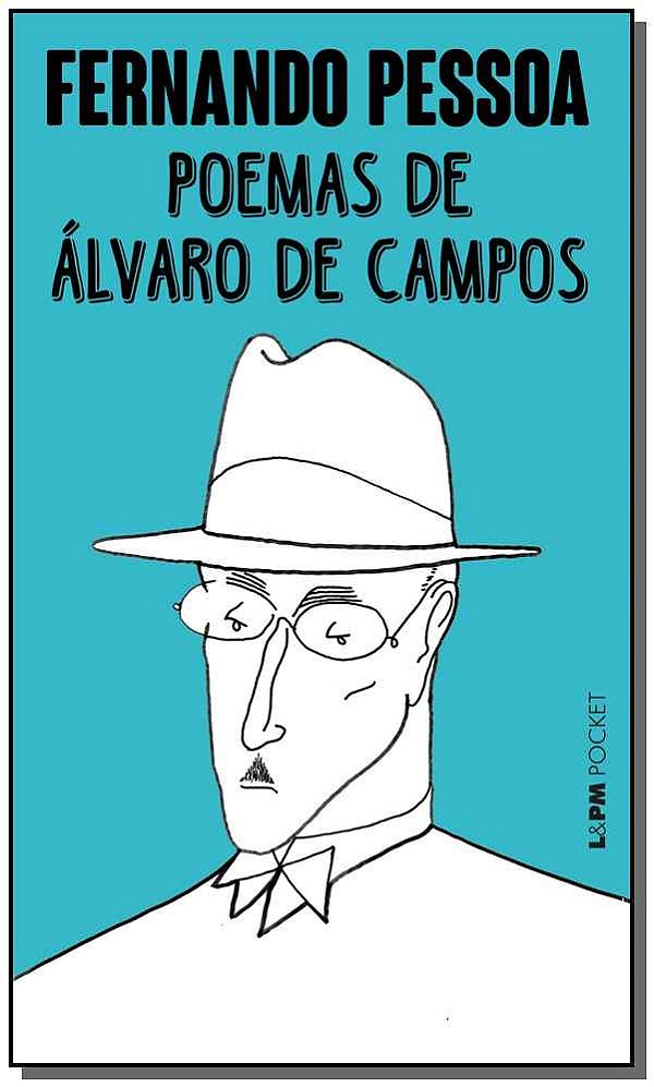 Livro Poemas de álvaro de campos