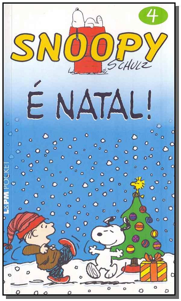 Livro Snoopy 4 – é natal! (Volume 4)