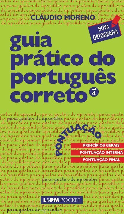 Livro Guia prático do português correto - pontuação - vol...