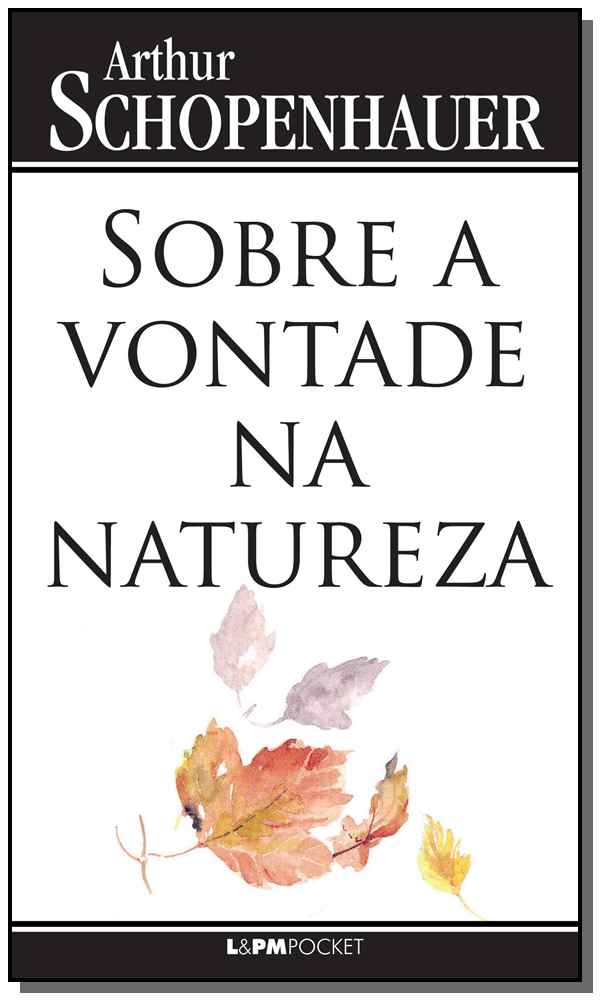 Livro Sobre a vontade na natureza