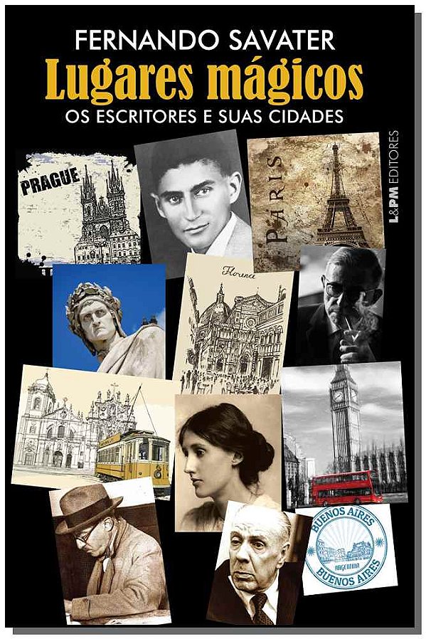 Livro Lugares mágicos: os escritores e suas cidades