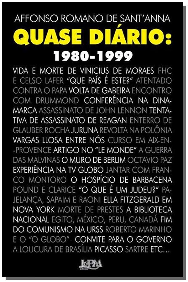Livro Quase diário: 1980-1999