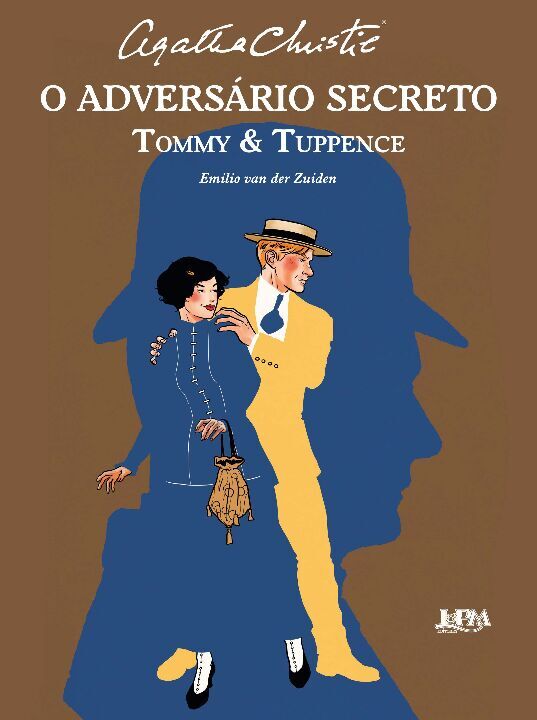 Livro O adversário secreto: hq