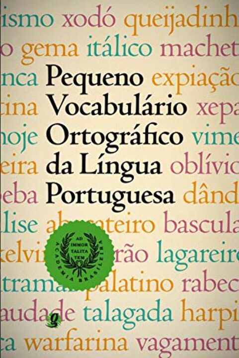 Livro Pequeno vocabulário da língua portuguesa
