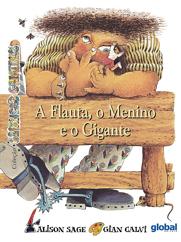 Livro A flauta, o menino e o gigante